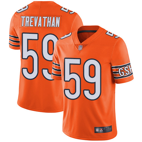 Chicago Bears Limited Orange Men Danny Trevathan Alternate Jersey NFL Football #59 Vapor Untouchable